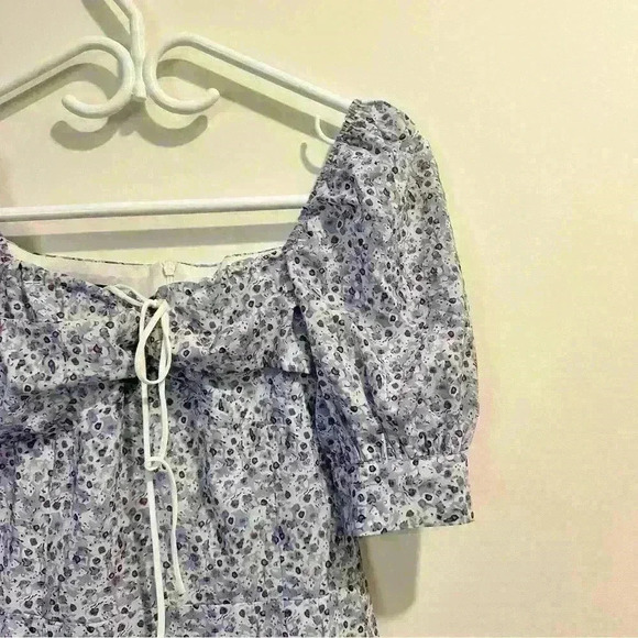 Pellucid | Pixie Floral Bustier Dress // Violet | Size : S - Picture 2 of 5